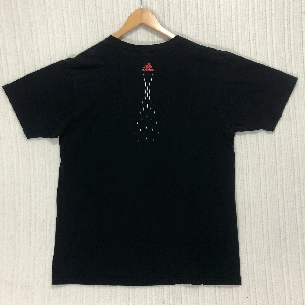 Adidas Louisville Cardinals Basketball Graphic Tee T-Shirt Black‎ Men's Size L